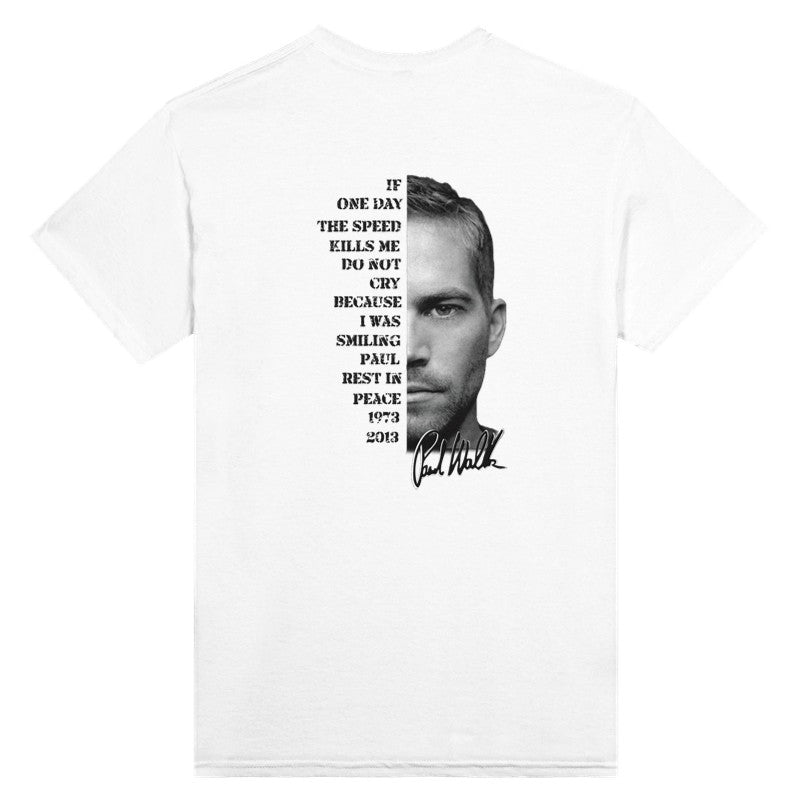 T-shirt If one day speed kills me