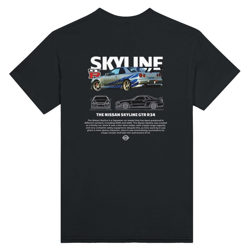 T-shirt Skyline gtr