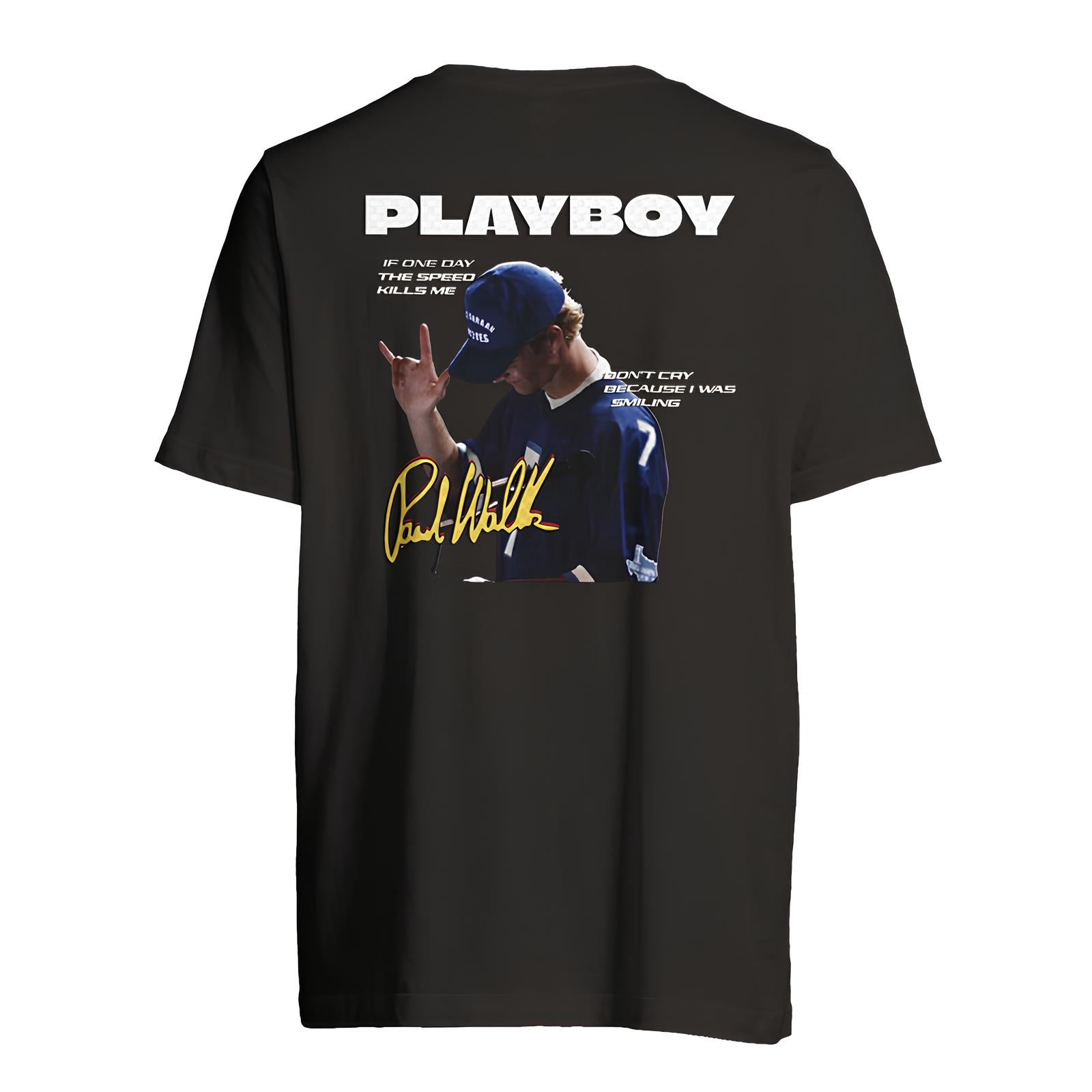 T-shirt Playboy Paul Walker